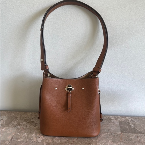 Kate spade marti bucket bag Shoulder Bag crossbody bag in gingerbread - Picture 4 of 15